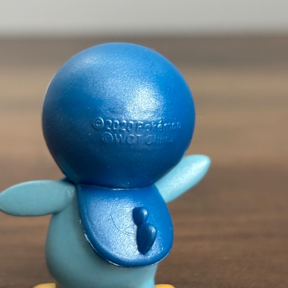 Pokémon PIPLUP Blue Metallic Penguin Toy Battle Action Figure 2020 WCT Topper - Picture 6 of 7